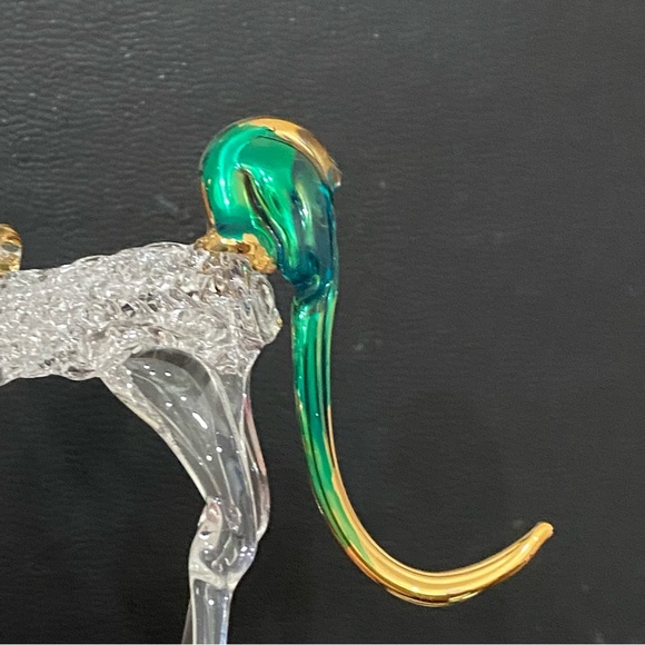 Vintage Delicate Spun Glass Unicorn Collectible Art Glass Figurine - Picture 12 of 16